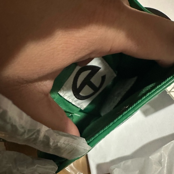 Telfar Small Shopping Bag in Greenscreen Patent - Picture 13 of 14